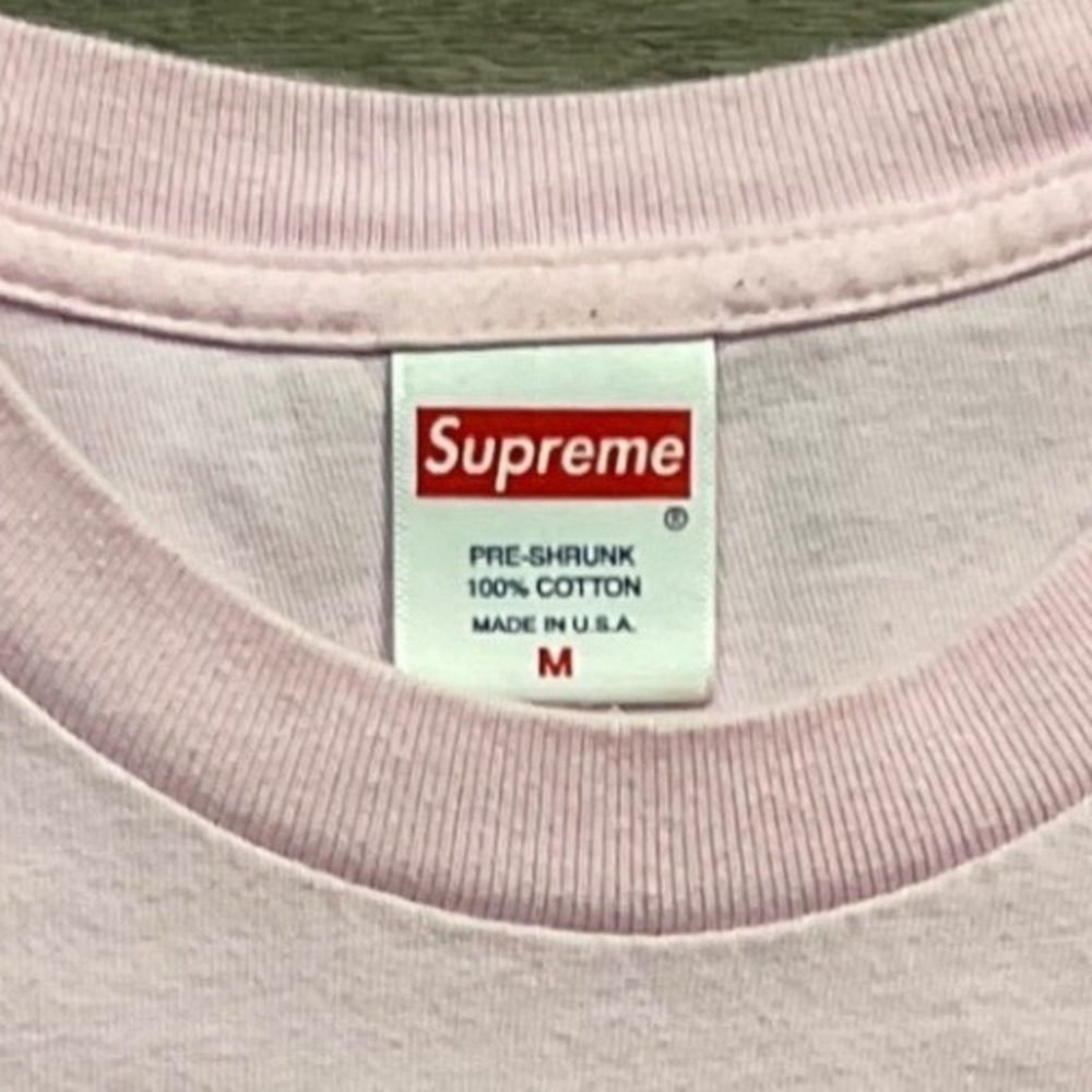 Supreme Sailboat UFO Graphic T-Shirt  Light Pink Mens Medium Made in USA Cotton - Picture 3 of 8